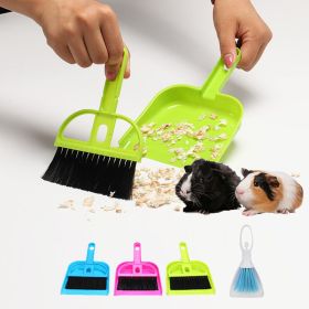 Mini Small Pet Cleaning Kit Dustpan Broom Sweep Brush For Chinchilla Guinea Pig Hamster Cleaning Tool Accessories Desktop Sweep