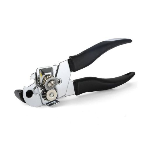 Stainless Steel Multi-Functional Can Opener Black Soft Grip Handle Handheld Can Opener with Beer Bottle Opener Kitchen Gadget Tool Stainless Steel Multi-Functional Can Opener Black Soft Grip Handle Handheld Can Opener with Beer Bottle Opener Kitchen Gadget Tool