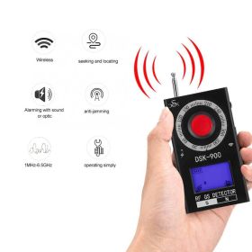 DSK-900 Mini Anti Camera Detector Multi-Functional Full Frequency Band Signal Detector Mini 1MHz-6.5GHz Wireless Signal Detector