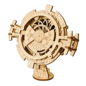 Robotime ROKR Perpetual Calendar 3D Puzzle Wooden Model Building Kit Toys for Children LK201 Drop Shipping