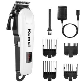 Rechargeable Hair Clipper Cordless Clipper Hair Trimmer Shaver Barber Clipper Hair Cutting Machine