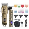 Pro Hair Cutting Kit Hair Clippers for Men Barber Clipper Cordless Beard Trimmer