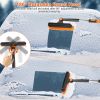 5 in 1 Detachable Snow Remover Kits Extendable Ice Scraper Snow Shovel 180Â° Adjustable Snow Brush Head for Car Windshield Roof