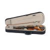 New 3/4 Acoustic Violin Case Bow Rosin Natural