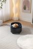 Scandinavian style Elevated Dog Bed Pet Sofa With Solid Wood legs and Black Bent Wood Back, Cashmere Cushion,Small Size