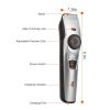 Cordless Beard Trimmer USB Rechargeable Beard Grooming Kit Electric Razor Hair Shaver Clipper with Precision Dial