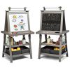 3-in-1 Double-Sided Storage Art Easel