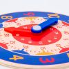 Primary School Clock Model; Children's Clock Math Teaching Aids; First Grade Students Cognitive Time Hour Toy