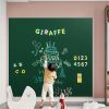 1pc Children's Teaching Graffiti Blackboard Stickers, Duty Table, Removable, Waterproof, Self-adhesive Blackboard Stickers, For Home Decoration